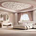 Modern Bedroom Gypsum Ceiling