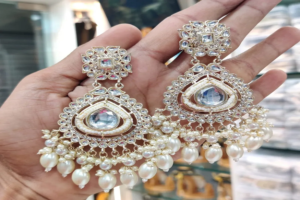 White Earrings